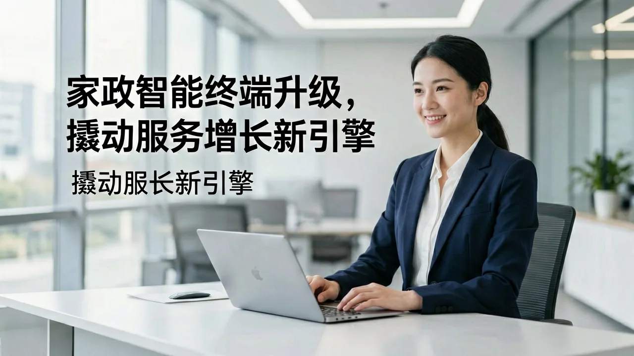 家政智能终端升级，撬动服务增长新引擎